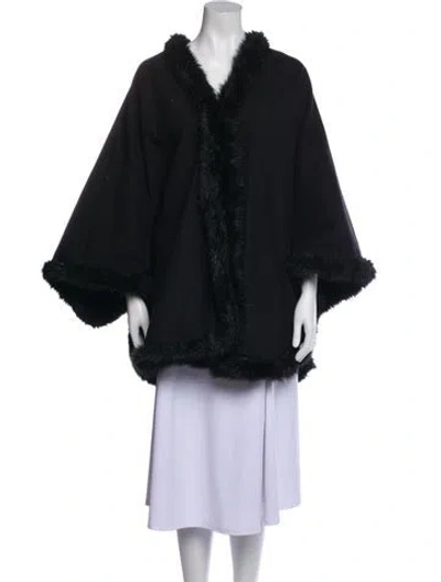 Pre-owned Dale Dressin V-neck Sweater In Black