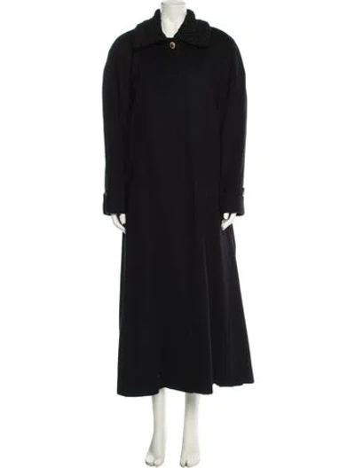 Pre-owned Dale Dressin Wool Coat In Black