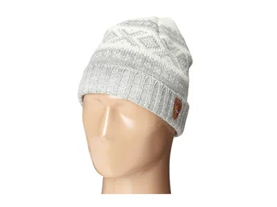 Dale Of Norway Cortina 1956 Hat Knit Hats Off White/light Charcoal: One Size In Gray