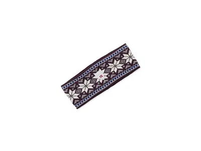 Dale Of Norway Garmisch Headband Headband Navy/allium/raspberry 1: One Size In Blue