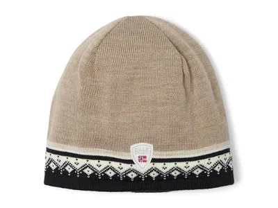 Dale Of Norway Moritz Hat Caps Mountainstone/off White/black: One Size In Brown