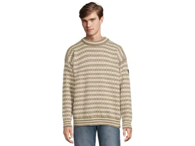 Dale Of Norway Skipsleia Unisex Sweater Clothing Vanillasugar/naturalwhite : Xl, Wool In Neutral