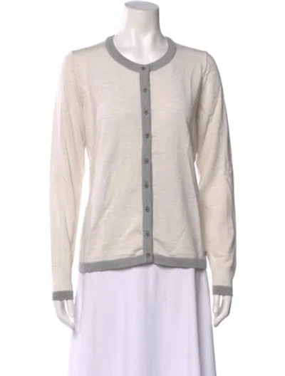 Pre-owned Dale Of Norway Wool Colorblock Pattern Sweater In Neutral