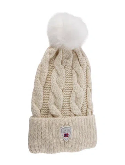 Pre-owned Dale Of Norway Wool Knitted Beanie In Neutral
