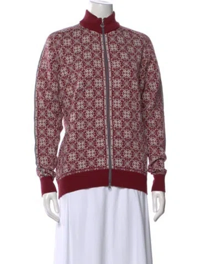 Pre-owned Dale Of Norway Wool Printed Sweater In Multi