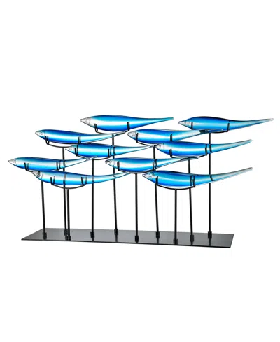 Dale Tiffany 10-blue Fish Figurine