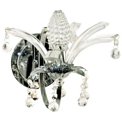 Dale Tiffany 10" Wide Sullivan Crystal Wall Sconce With Beads