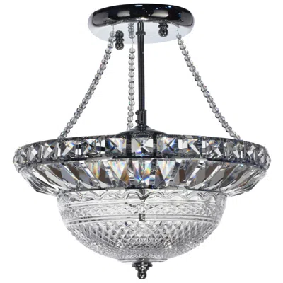 Dale Tiffany 14 " Wide Woodland Hills 14" Wide Crystal Inverted Pendant