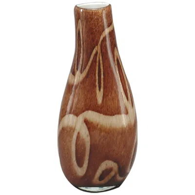 Dale Tiffany 15.75" Tall Gourd Hand Blown Art Glass Vase