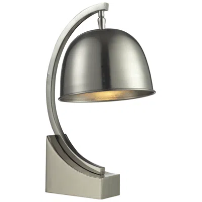 Dale Tiffany 16" Tall Mulisa Dome Metal Desk Lamp
