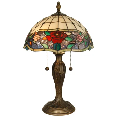 DALE TIFFANY DALE TIFFANY 21.75" TALL MALTA TIFFANY TABLE LAMP