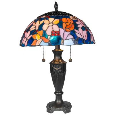 Dale Tiffany 24" Tall Florieta Tiffany Table Lamp