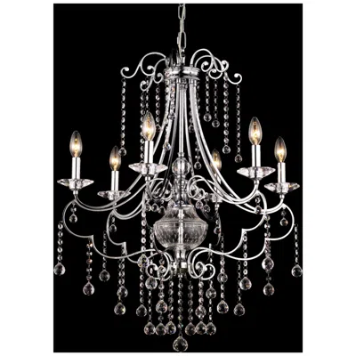 Dale Tiffany 27" Wide Edenbridge Crystal Chandelier