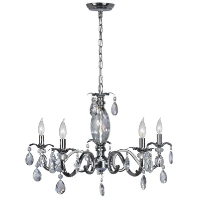 Dale Tiffany 27.5" Wide Clara Crystal Chandelier