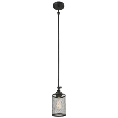 Dale Tiffany 5" Wide Garth Led Vintage Industrial Mini Pendant