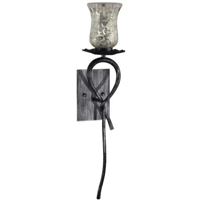 Dale Tiffany 5.75" Wide Hunters Creek Led Mosaic Art Glass Wall Sconce
