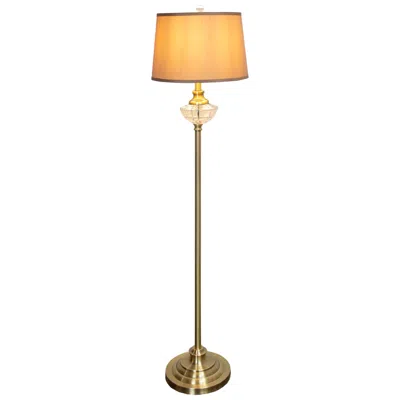 Dale Tiffany 60" Tall Kayla Crystal Floor Lamp