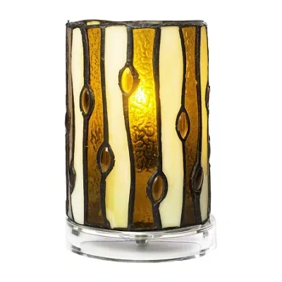 Dale Tiffany 6.25" Diamond Hill Desk Lamp In Brown