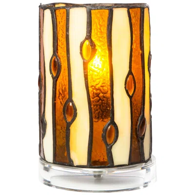 Dale Tiffany 6.25" Tall Diamond Hill Tiffany Accent Lamp