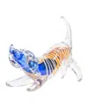 Shop Dale Tiffany 8" Joey Dog Art Glass Figurine In Multi