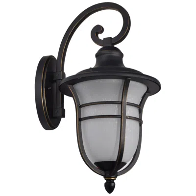 Dale Tiffany 9" Wide Impression Wall Sconce In Black
