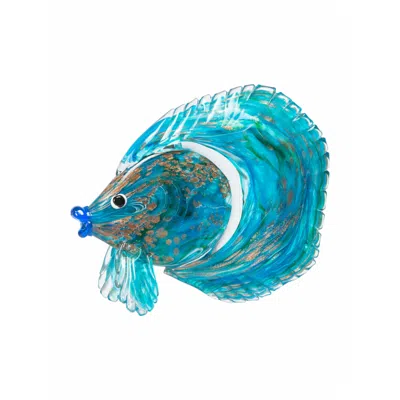Dale Tiffany 9.5" Tall Railay Fish Handcrafted Art Glass Figurine