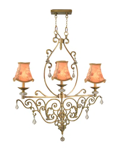 Dale Tiffany Ashbee Chandelier In Brown