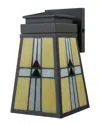 Dale Tiffany Barkley Outdoor Tiffany Wall Sconce In Multi
