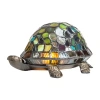 Dale Tiffany Blue Turtle Accent Lamp In Multi