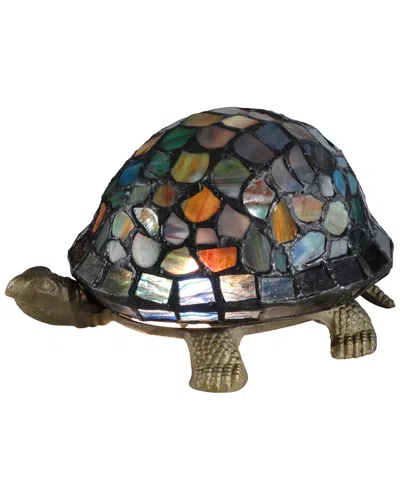 DALE TIFFANY DALE TIFFANY BLUE TURTLE ACCENT TABLE LAMP