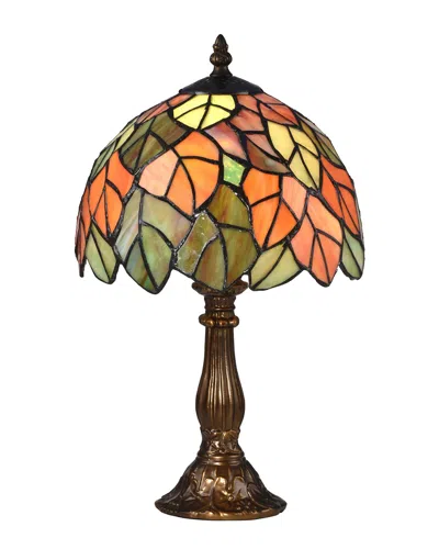 Dale Tiffany Cape Reinga Accent Table Lamp In Multi