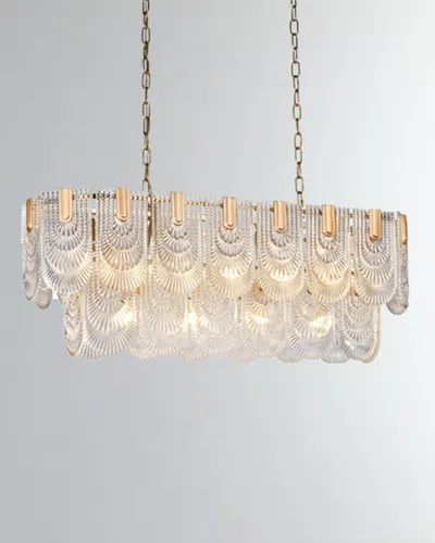 Dale Tiffany Chandelle Island Chandelier In Gold