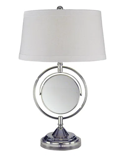 Dale Tiffany Contessa Table Lamp In White