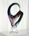 Dale Tiffany Contorted Sculpture In Multi
