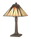 Dale Tiffany Cooper Accent Table Lamp In Amber