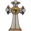 Dale Tiffany Cross Accent Table Lamp In Multi