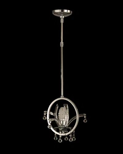Dale Tiffany Crystal Pendant In Black