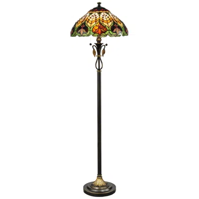 Dale Tiffany Danby 60" Pull Chain Tiffany-style Glass Floor Lamp