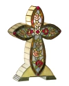 DALE TIFFANY DALE TIFFANY FLORA CROSS ACCENT TABLE LAMP