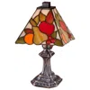 Dale Tiffany Fruit Mini Table Lamp In Multi