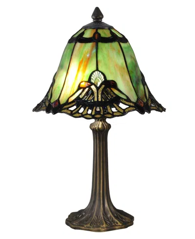 Dale Tiffany Green Haiawa Accent Lamp In Multi