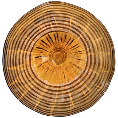 Dale Tiffany Handover Multi-color Orange 16"w Wall Art