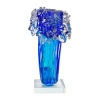 Dale Tiffany Iceland Wave Art Glass Sculpture In Multi