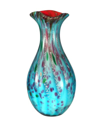 Dale Tiffany Lagood Vase In Blue