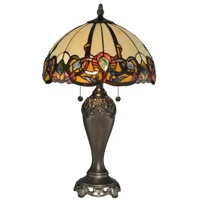 Dale Tiffany Northlake Table Lamp In Multi
