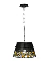 Dale Tiffany Pasqual Mesh Pendant In Black
