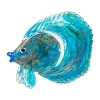 Dale Tiffany Railay Art Glass Fish Figurine In Blue