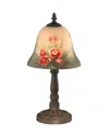 Dale Tiffany Rose Bell Accent Lamp In Multi