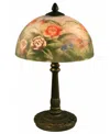 Dale Tiffany Rose Dome Table Lamp In Multi