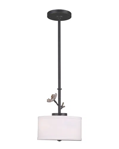 Dale Tiffany Sara Bay Mini Pendant In Black